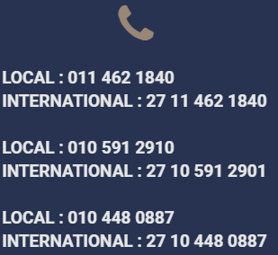 Butyl Seal telephone numbers